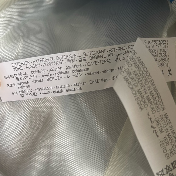 ZARA DOUBLE BREASTED BALMAIN STYLE BLAZER - Picture 16 of 17